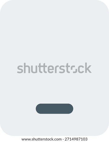 Tablet vector icon in modern style, mobile digital device and touchscreen technology illustration. Flat Icon