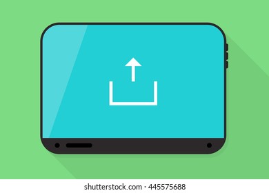 Tablet vector illustration