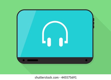 Tablet vector illustration
