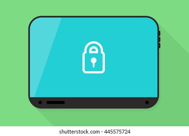 Tablet vector illustration