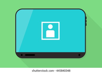 Tablet vector illustration