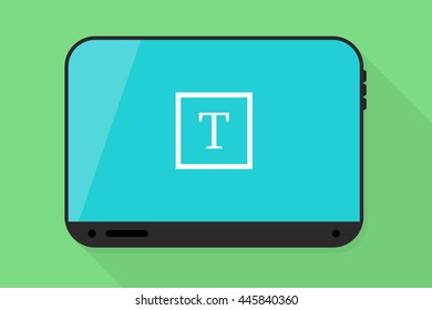 Tablet vector illustration