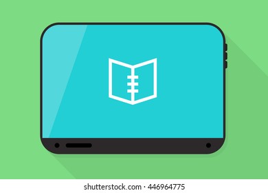 Tablet vector illustration