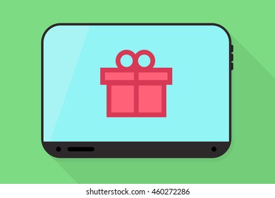 Tablet vector illustration