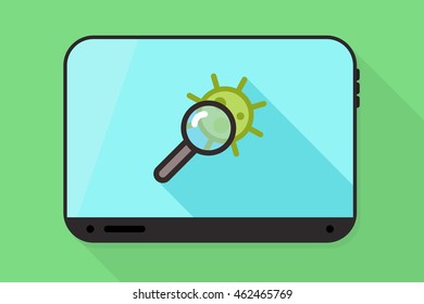 Tablet vector illustration