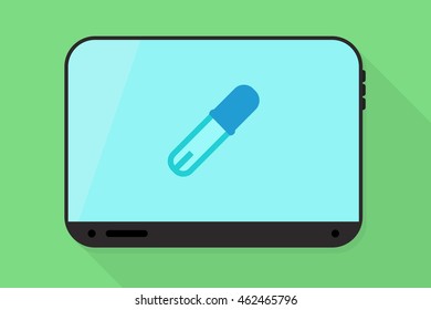 Tablet vector illustration