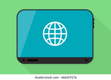 Tablet vector illustration