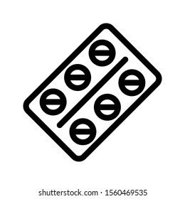 tablet vector thin line icon 