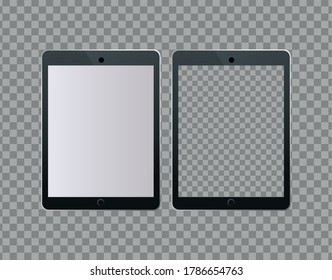 tablets digital devices technology icons vector illustration design