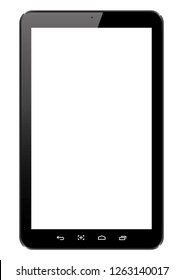 Tablets in a flat vector style