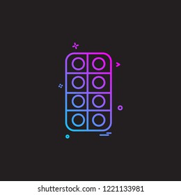 Tablets icon design vector 