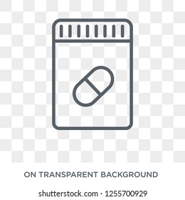 Tablets icon. Trendy flat vector Tablets icon on transparent background from Health and Medical collection. High quality filled Tablets symbol use for web and mobile
