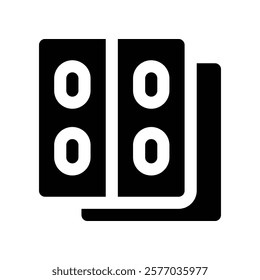 tablets icon. vector glyph icon for your website, mobile, presentation, and logo design.