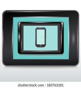 Tablets , Mobile Phone.Vector