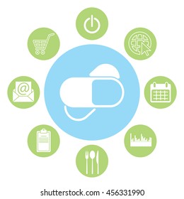 tablets (pills) icon