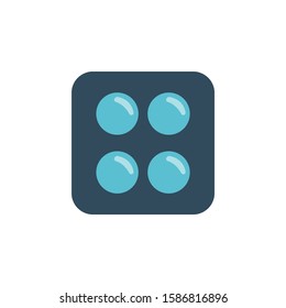 tablets and pils medicine vector