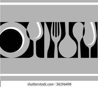 The tableware