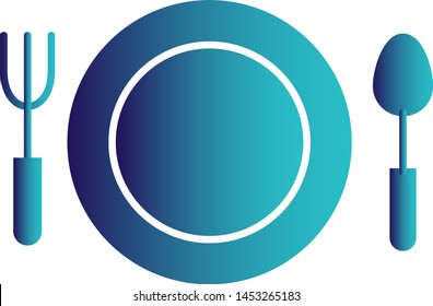 Tableware icon for your project
