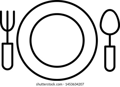 Tableware icon for your project
