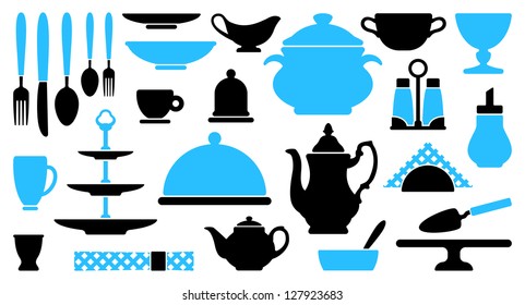 Tableware icons