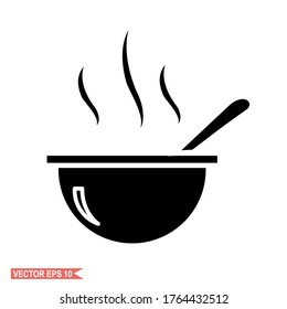 
tema de la vajilla. ilustración de bowl en un estilo plano.