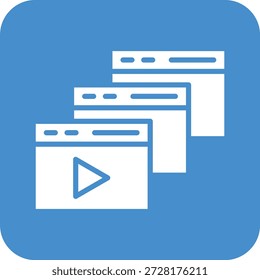 Tabs Vector Icon Design Illustration