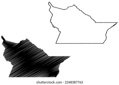 Gemeinde Tabuleiro do Norte (Bundesstaat Ceará, Gemeinden Brasilien, Föderative Republik Brasilien) Karte, Vektorgrafik, Skizze Tabuleiro do Norte Karte