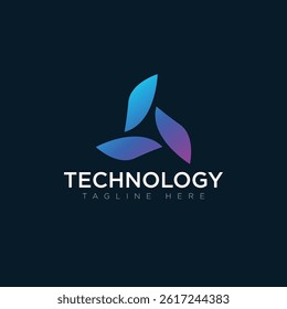  Tachnology logo, tagline here, vector logo