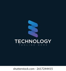  Tachnology logo, tagline here, vector logo
