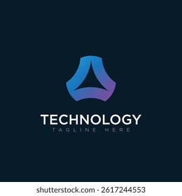  Tachnology logo, tagline here, vector logo