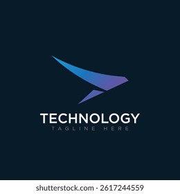  Tachnology logo, tagline here, vector logo