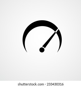 tachometer icon. Speed