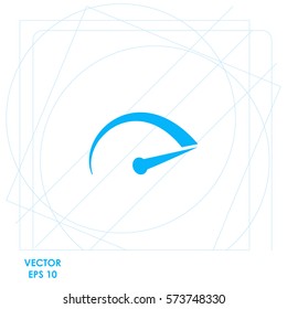 Tachometer  icon. Vector design.