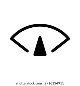 Tachometer Icon Vector Symbol Design Illustration