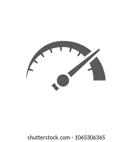 Tachometer Sign, Speedometer Symbol, Rpm Icon