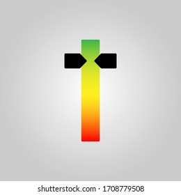 The tachometer, speedometer and indicator icon. Performance measurement symbol. Internet speed test logo. Stock - Vector illustration