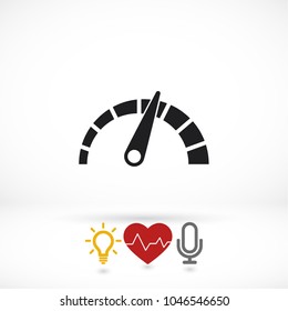 tachometer Vector icon