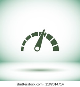tachometer Vector icon