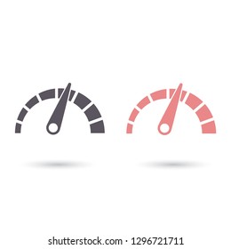 tachometer Vector icon