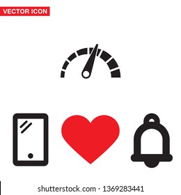 tachometer Vector icon