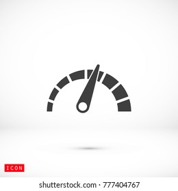 tachometer Vector icon