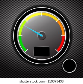 Tachometer. Vector illustration