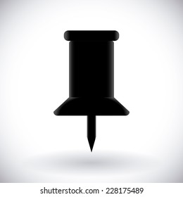 tack graphic design , vector illustration
