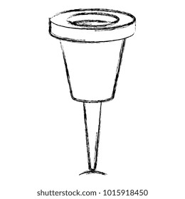 tack marker isolated icon