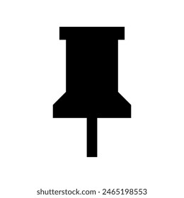 Tack save button icon vector design in eps 10