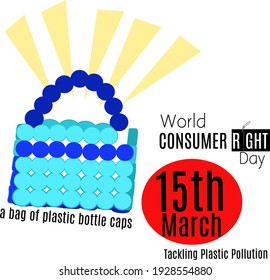 Tackling plastic pollution world consumer right day theme