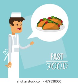 taco and fast food design