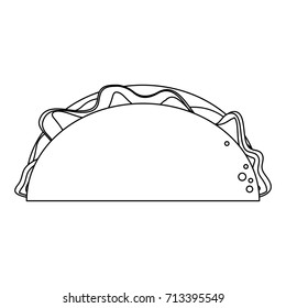 taco fast food icon image 