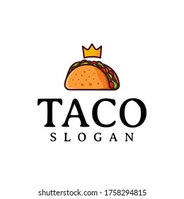 Taco Logo Design Vector, Fast Food, Restaurant And Cafe Symbol