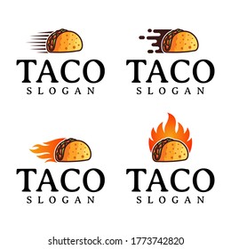 Taco Logo Design Vector, Fast Food, Restaurant And Cafe Symbol